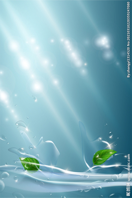 水珠背景設計圖__廣告設計_廣告設計_設計圖庫